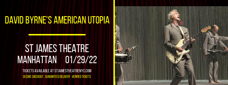 David Byrne's American Utopia at St James Theatre
