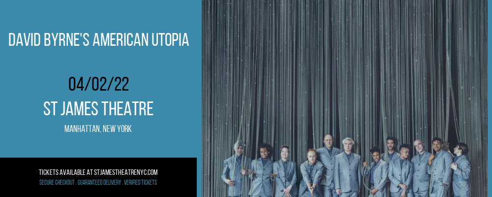 David Byrne's American Utopia at St James Theatre
