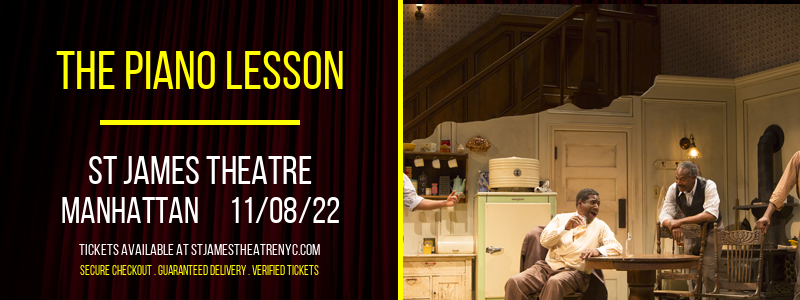 The Piano Lesson [CANCELLED] at St James Theatre
