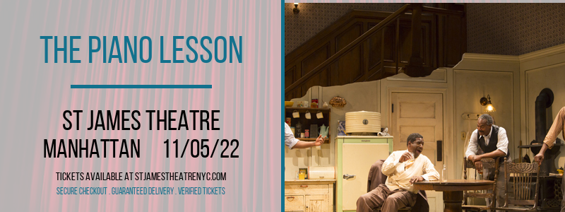 The Piano Lesson [CANCELLED] at St James Theatre