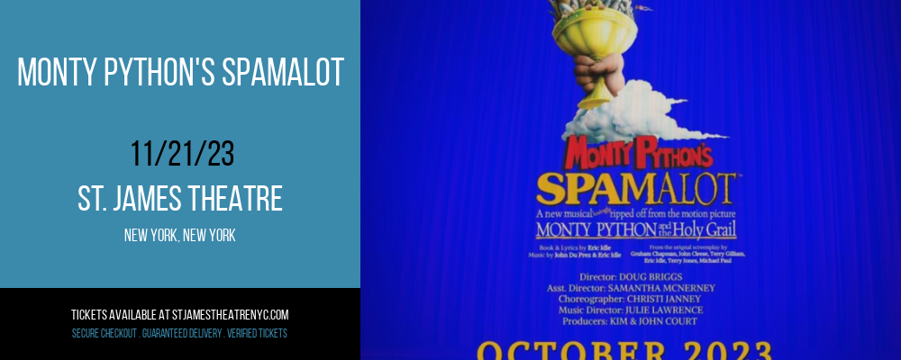Monty Python's Spamalot at St. James Theatre